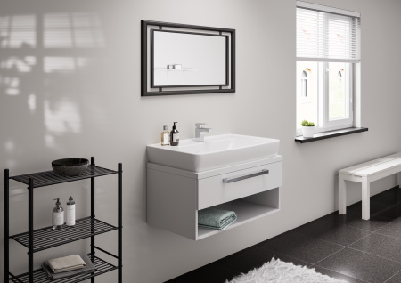 Смеситель для раковины с донным клапаном Hansgrohe Vernis Shape 71560000 хром