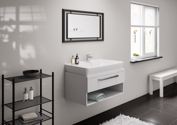 Смеситель для раковины с донным клапаном Hansgrohe Vernis Shape 71560000 хром