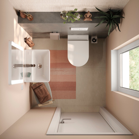 Смеситель для раковины без донного клапана Hansgrohe Vernis Blend 71580000 хром