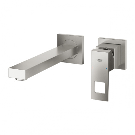Смеситель для раковины GROHE Eurocube 23447 DC0 (23447DC0) суперсталь