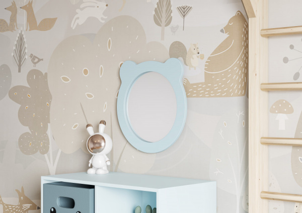 Зеркало (48х48) Aquaton Каспер Мишка 1A283302CR0E0 