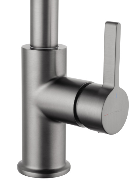 Смеситель для кухни c подключением фильтра WONZON & WOGHAND, темный графит WW-88458008-BGM Смеситель для кухни c подключением фильтра WONZON & WOGHAND, темный графит WW-88458008-BGM