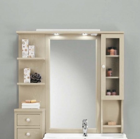 Зеркало со шкафчиком Eban FCPLS107DPGpergamon*1