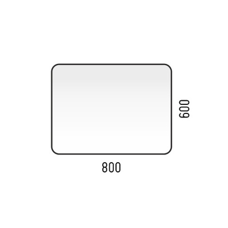 Зеркало (80х60) Corozo Альбано SD-00000803