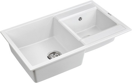 Кухонная мойка Paulmark  Tandem PM238250-WH белый