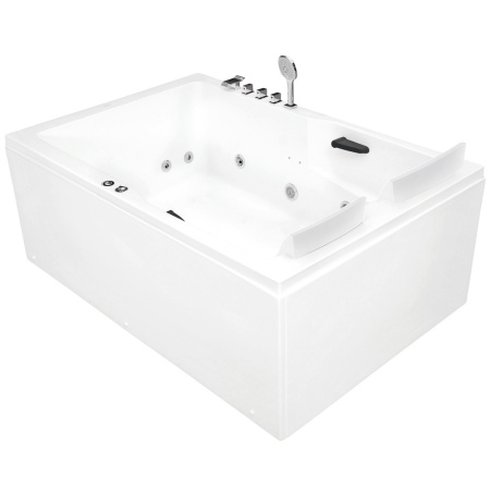 Акриловая ванна (181х121) Gemy G9061 B L с гидромассажем, левая
