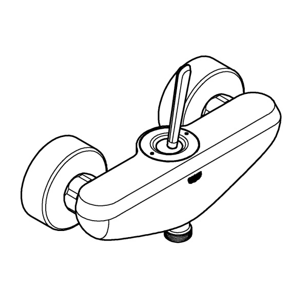 Смеситель для душа Grohe Eurodisc Joystick  23430 000 (23430000) хром 