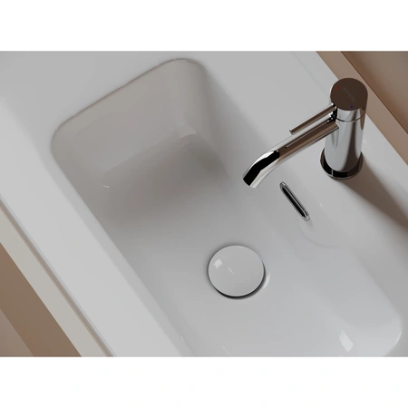 Раковина встраиваемая сверху (121х39,5) Ceramica Nova Compact CN7028