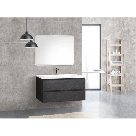 Тумба под раковину Cezares MOLVENO-100-2C-SO-ANTR Antracite