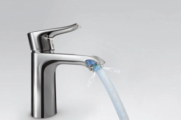 Смеситель для раковины с донным клапаном Hansgrohe Metris CoolStart 31121000 хром