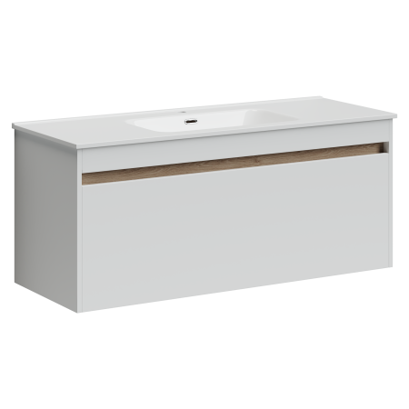 Тумба под раковину Sancos  Smart SM120-1W белый глянец