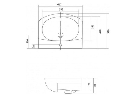 Раковина Акватон Аквамель 1WH110213