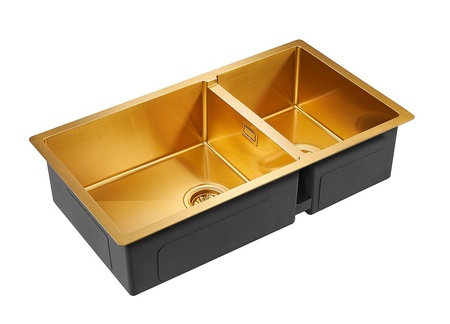 Кухонная мойка Paulmark Osser PM527844-BG брашированное золото