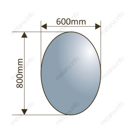 Зеркало интерьерное (60х80) Melana MLN-M002
