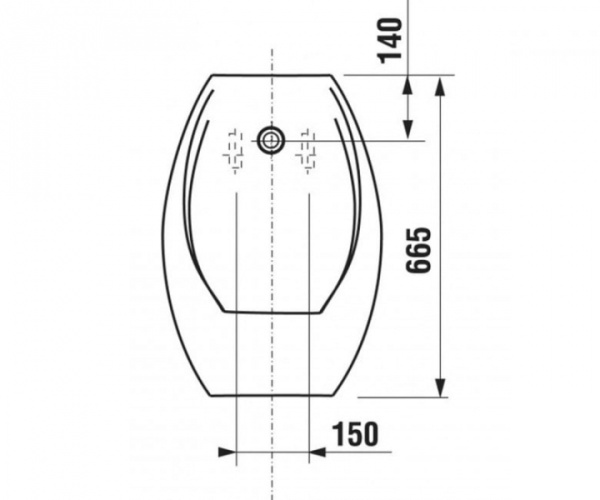 Распылитель воды для писсуара Jika Domino 8910990000001