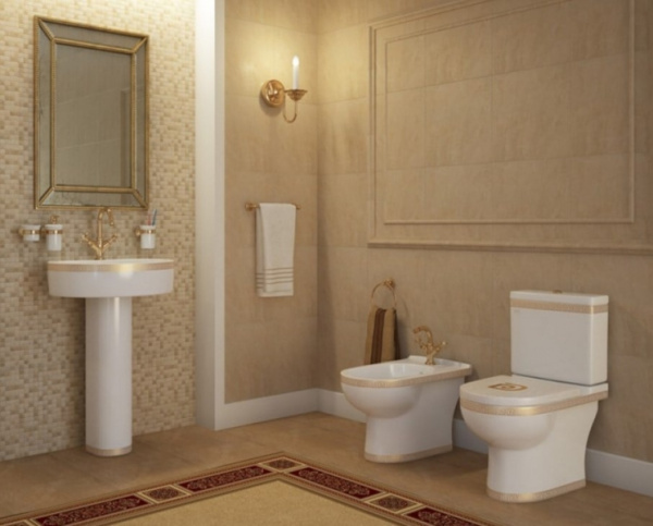 Биде Della Globus Версаче (золото) DE3114000018