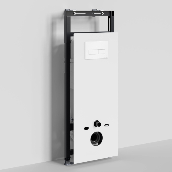 Инсталляция для подвесного унитаза WasserKraft Salm 27TLT.010.ME.WH.WM03