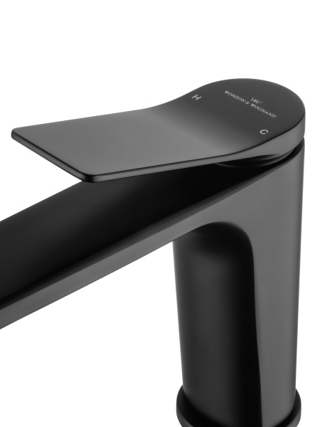 Смеситель для раковины WONZON & WOGHAND, черный матовый WW-XH-012-MB