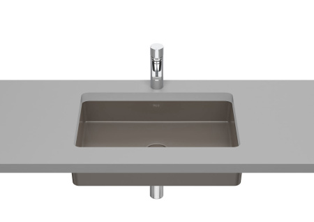 Раковина встраиваемая снизу (60,5х39) Roca Inspira square 327535660 кофейный