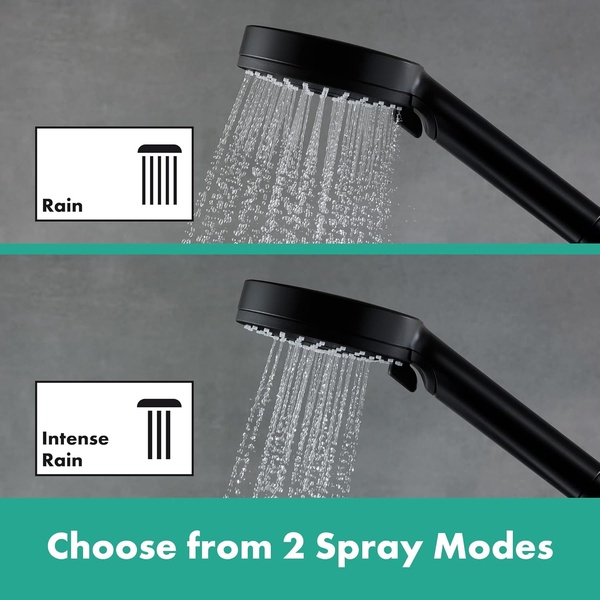 Душевая система Hansgrohe Vernis Shape Showerpipe 230 26286670, черный матовый