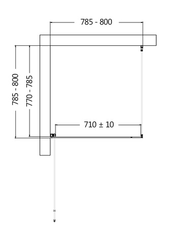 Душевой уголок AQUAme AQM5215-LH-8