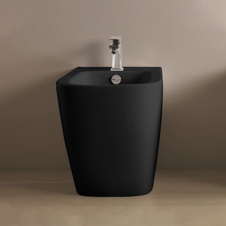 Биде напольное ArtCeram ASB002 17 00 nero matt *1