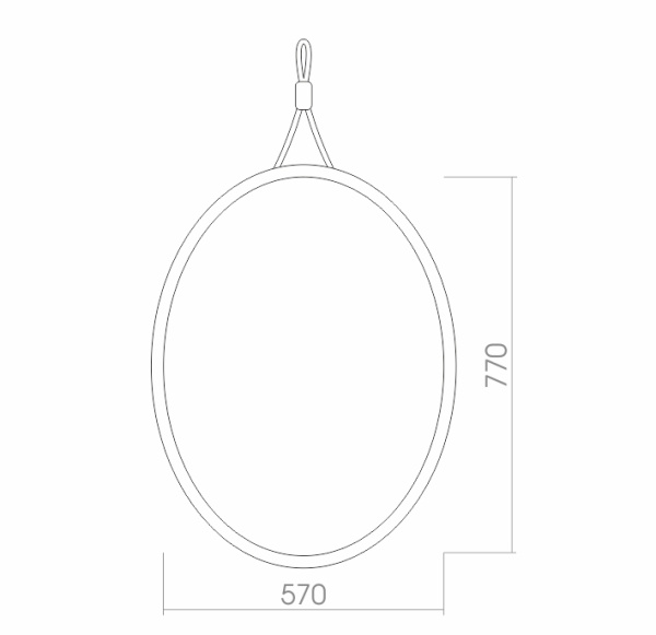 Зеркало (57х77) Silver Mirrors  Вестерн ФР-00001422