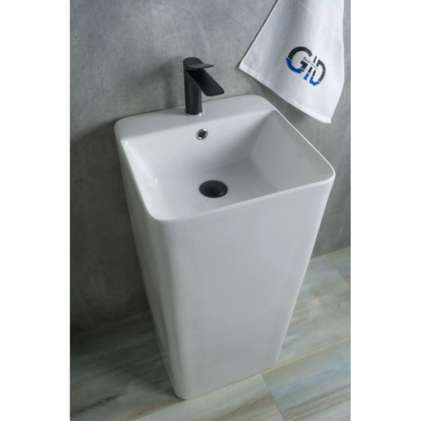 Раковина напольная (42х41) Gid Nb148