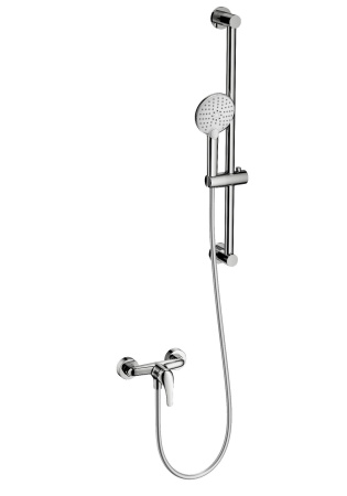 Смеситель для душа с гарнитуром WONZON & WOGHAND, хром WW-4570-CR