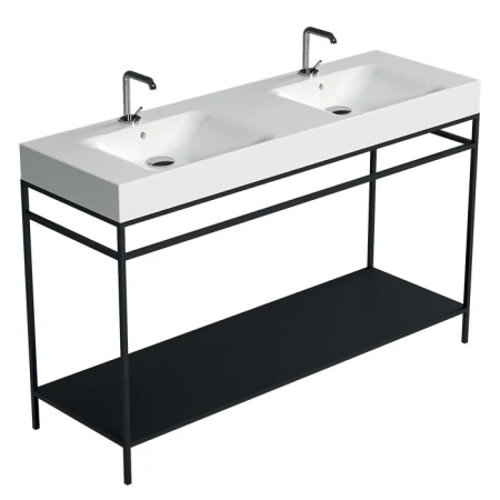 Раковина подвесная (140х45) Kerasan Cento 353601*1 белая