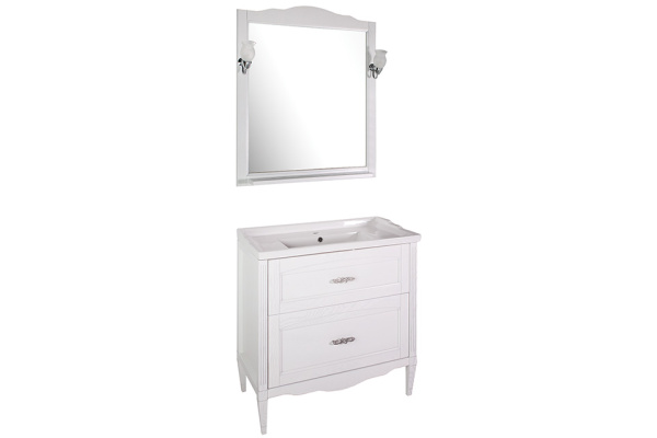 Тумба под раковину ASB-Woodline   Римини Nuovo 80 10182 (белый)