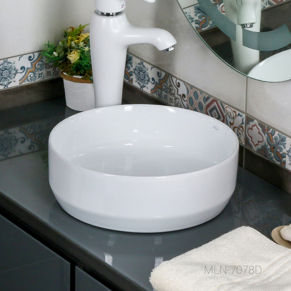 Раковина накладная (35,5х35,5) Melana 7078D-805