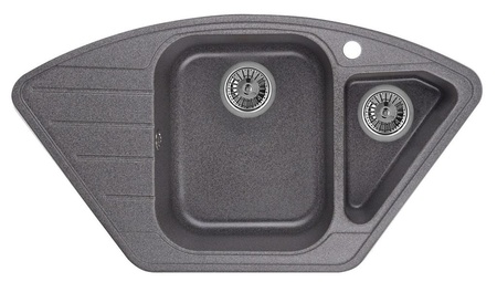 Кухонная мойка (87х49) EMAR EMQ-2890 Антрацит