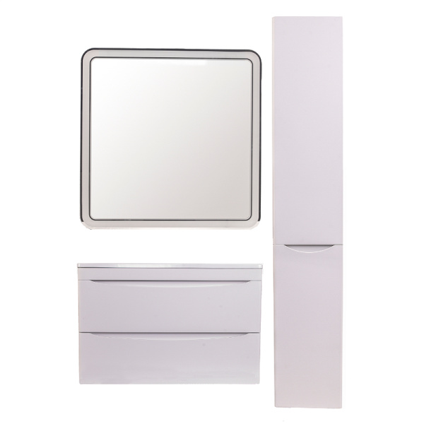 Пенал напольный Style Line Бергамо 30 СС-00002326 белый