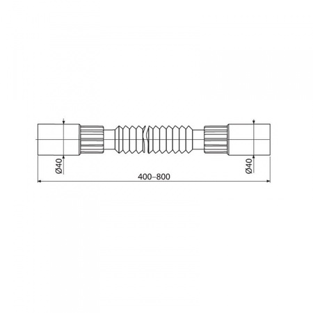 Гибкое соединение AlcaPlast A71