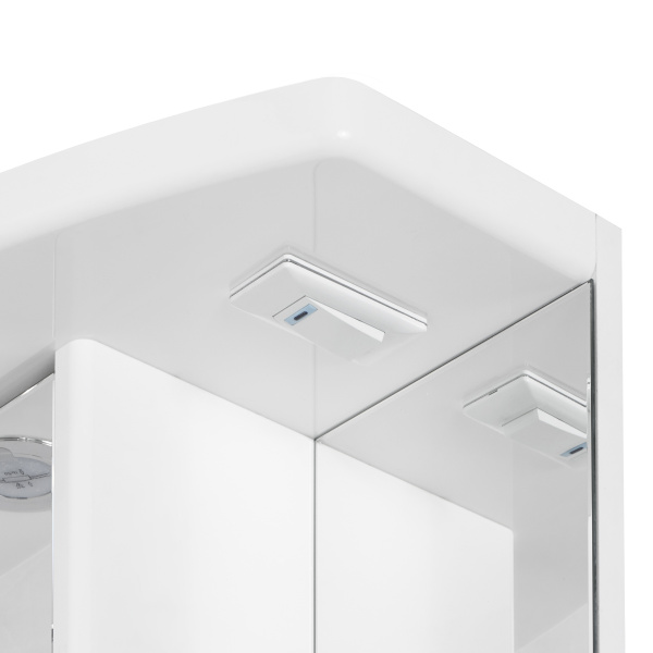 Зеркальный шкаф Aquaton Эмили 80 белый 1A002702EM010