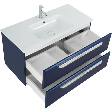 Тумба под раковину Cezares ECO-CER-1000-2C-SO-SPF-P Sapfiro без ручек