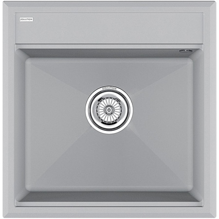Кухонная мойка Paulmark  Stepia 50 PM115051-GRS серый дым
