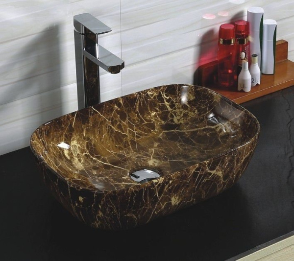 Раковина накладная (46х32,5) Gid Mnc178