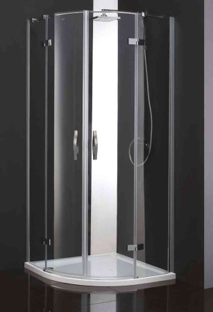 Душевой уголок (100х100) CEZARES BERGAMO BERGAMO-W-R-2-100-ARCO-C-Cr-IV