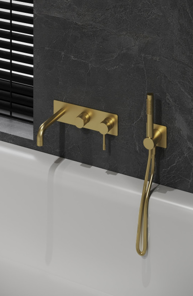 Смеситель для ванны Boheme Uno 464-3-MG