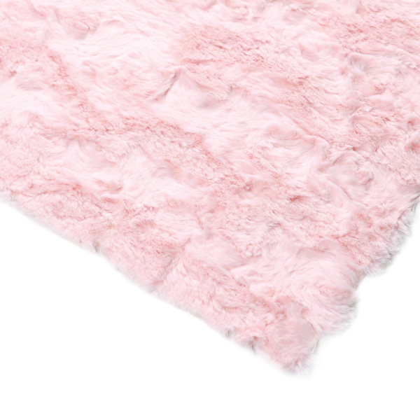 Коврик для ванной 1-ый Fixsen DELUX, розовый  FX-9040W