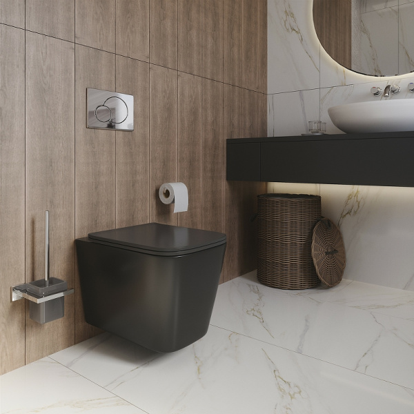 Комплект унитаза с инсталляцией Grossman Galaxy 97.4441BMS.01.000 с клавишей смыва