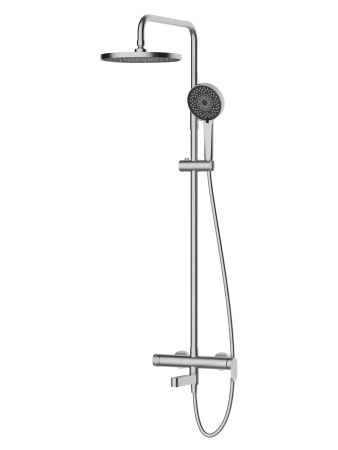 Душевая система с однорычажным смесителем AGGER Sweet A2793322 сатин матовый