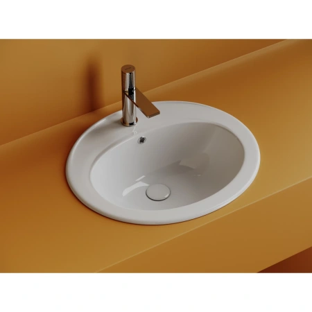 Раковина встраиваемая сверху (56,5x49,5) Ceramica Nova ELEMENT CN6079