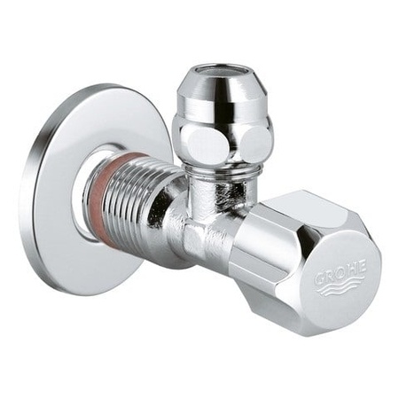 Угловой вентиль с металлической розеткой GROHE  22023 00M (2202300M)
