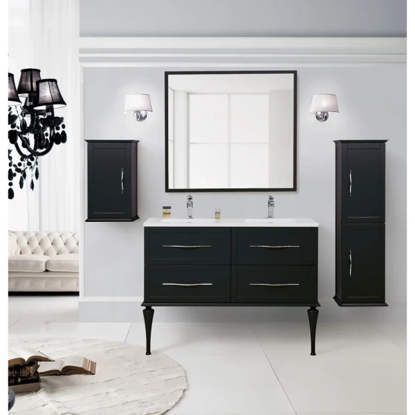 Тумба под раковину Cezares TIFFANY 54955 Nero Grafite