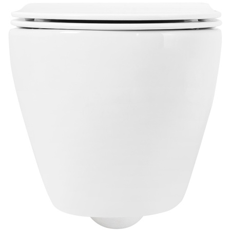 Унитаз подвесной безободковый CEZARES STYLUS CZR-513-TH-R/CZR-089-SC микролифт