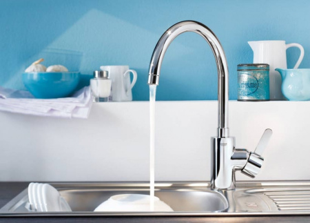 Смеситель однорычажный для кухни Grohe Eurosmart Cosmopolitan 32843 000 (32843000) хром 