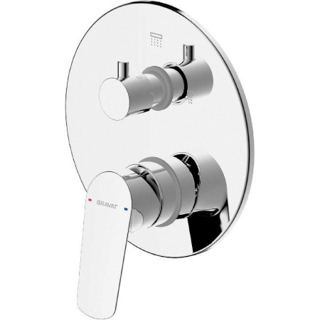 Смеситель для душа Bravat Rein F842CP-2-SET
